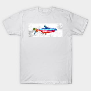 Cardinal Tetra Aquarium Fish T-Shirt